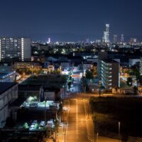 なみはや大橋からの市内南部