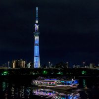 C95と屋形船と東京撮影