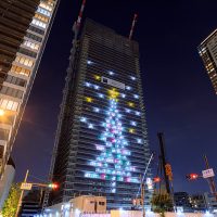 【12/8追記】グランメゾン新梅田タワーTHE CLUB RESIDENCEのクリスマスライトアップ